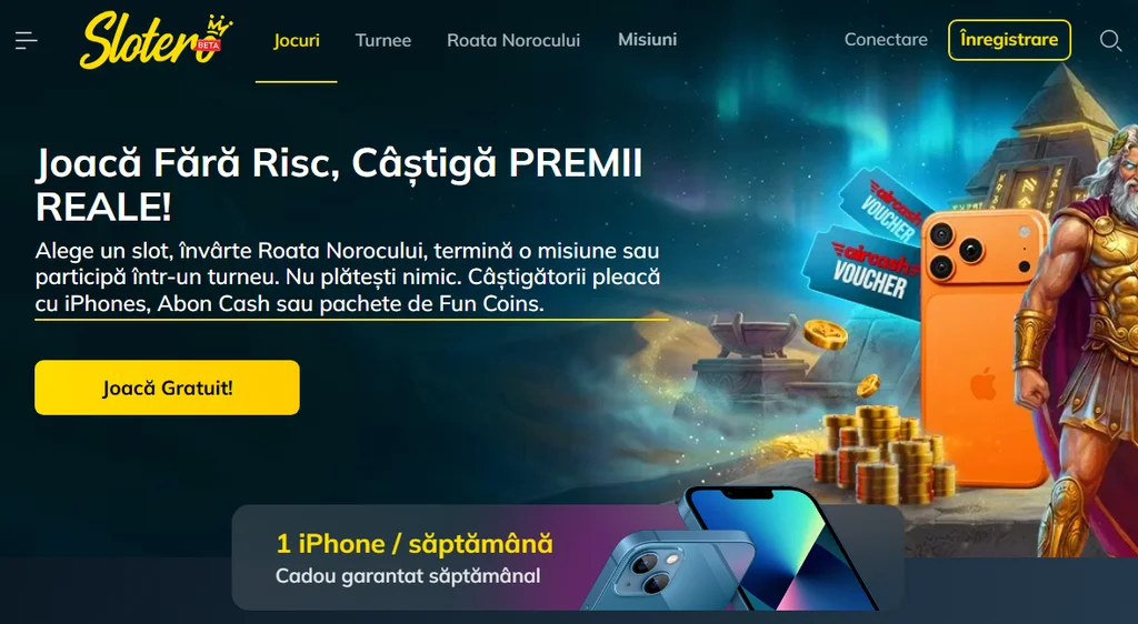 Cum începi să folosești Slotero Casino?